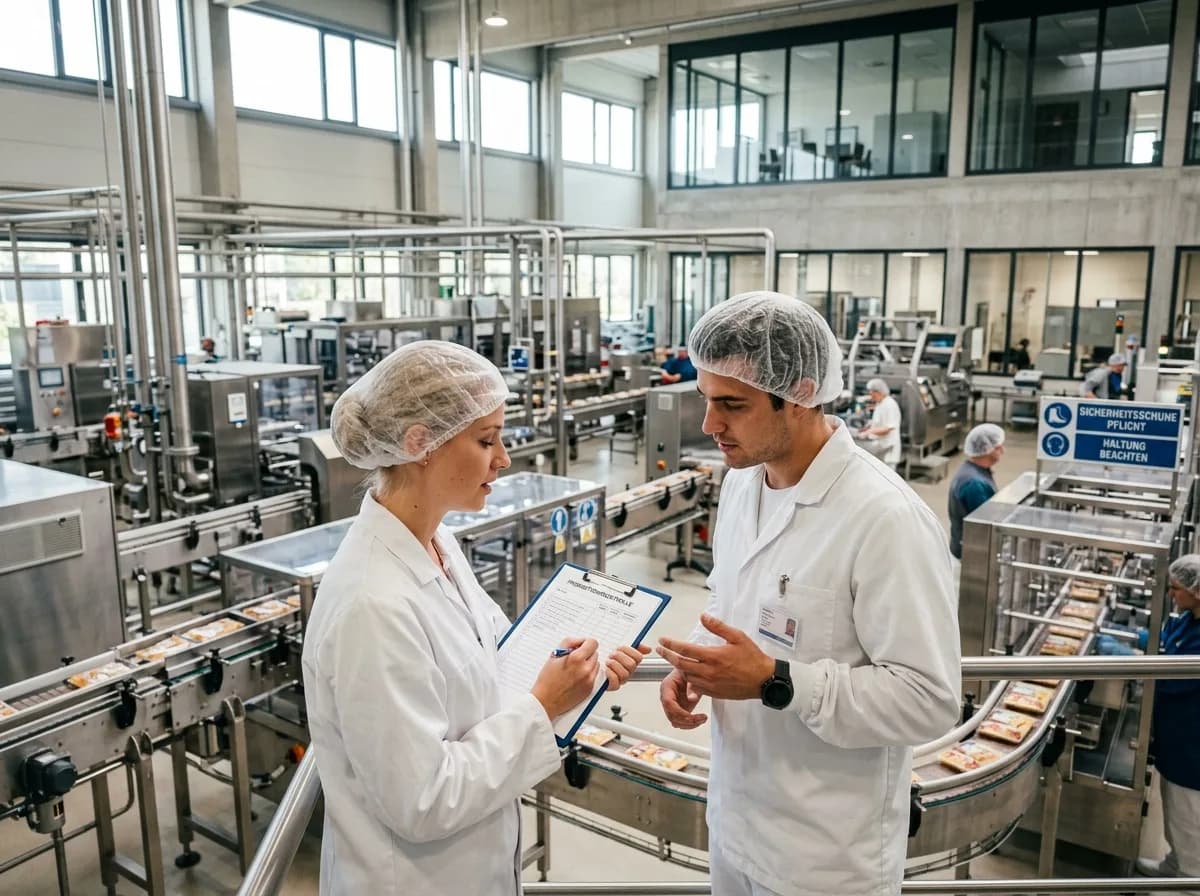 Lebensmittelhersteller, Niederrhein, Produktion, 320 Mitarbeitende