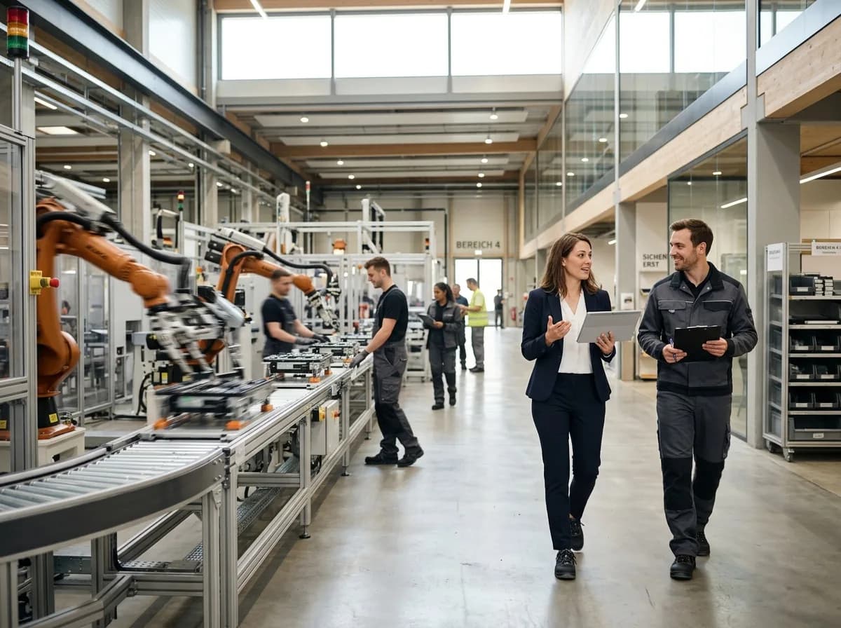 Automobilzulieferer, Ostwestfalen, Serienfertigung, 500 Mitarbeitende